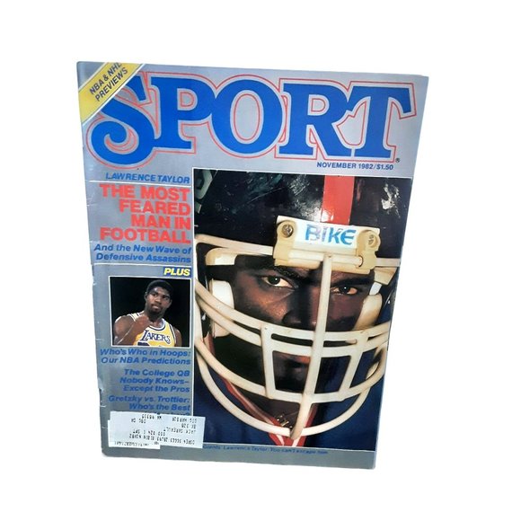 Sport Magazine November 1982 Lawrence Taylor New York Giants Gretzky - Picture 1 of 1